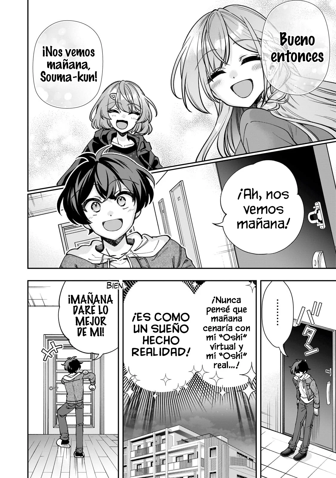 Netto no “Oshi” to Riaru no “Oshi” ga Tonari ni Hikkoshite Kita Capítulo 6.2 - Page 11