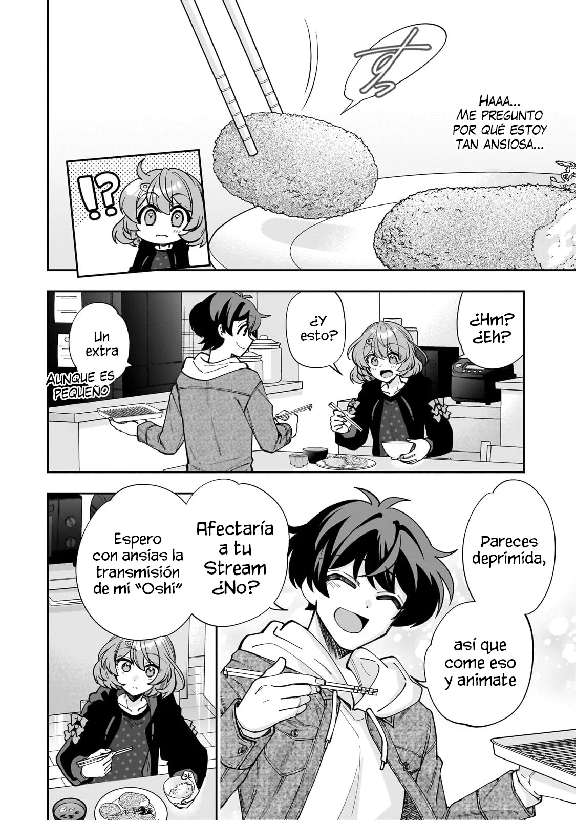 Netto no “Oshi” to Riaru no “Oshi” ga Tonari ni Hikkoshite Kita Capítulo 6.2 - Page 3