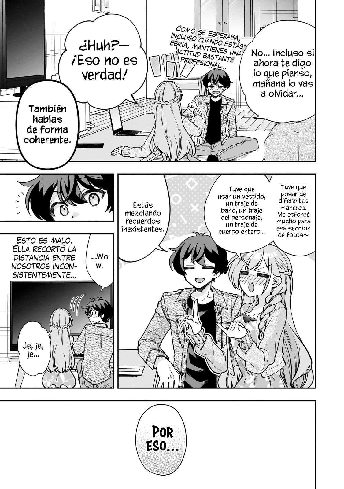 Netto no “Oshi” to Riaru no “Oshi” ga Tonari ni Hikkoshite Kita Capítulo 7.2 - Page 3