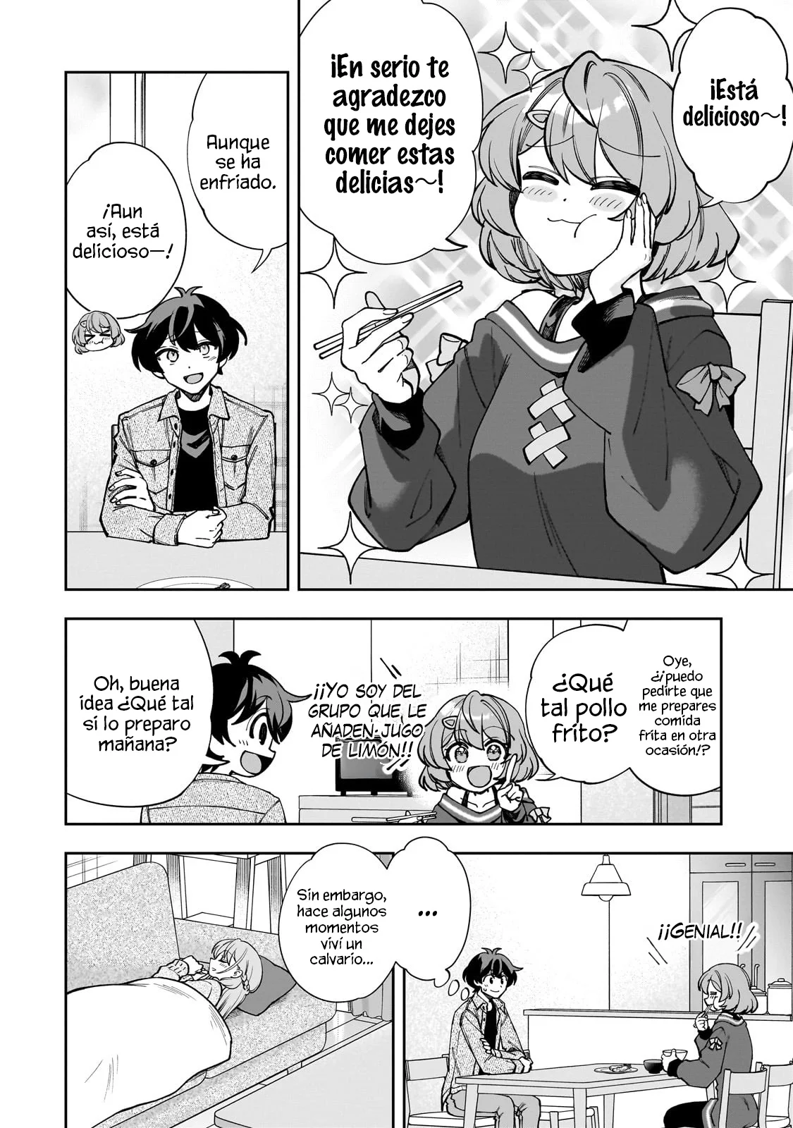 Netto no “Oshi” to Riaru no “Oshi” ga Tonari ni Hikkoshite Kita Capítulo 7.2 - Page 8