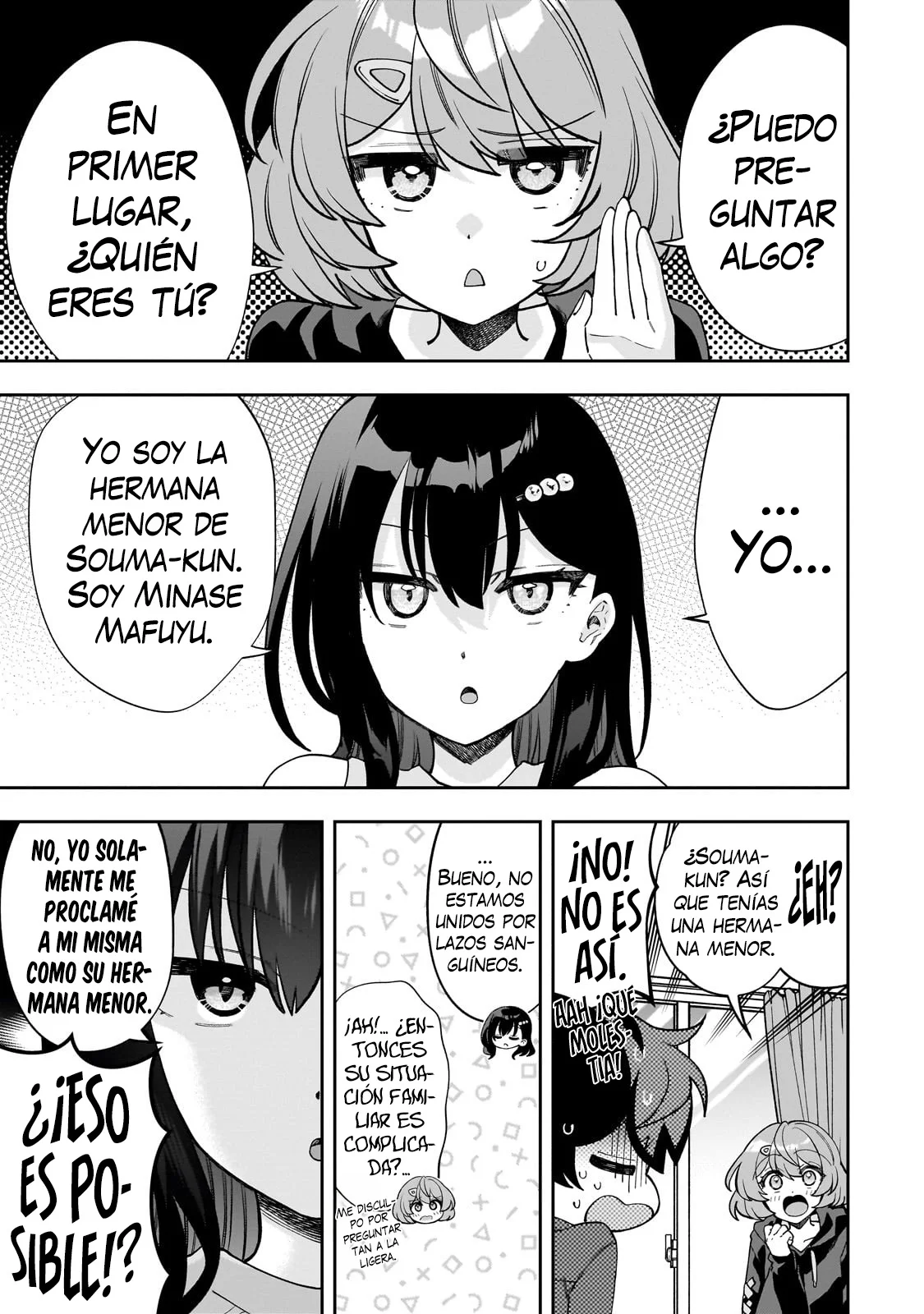 Netto no “Oshi” to Riaru no “Oshi” ga Tonari ni Hikkoshite Kita Capítulo 8.1 - Page 4