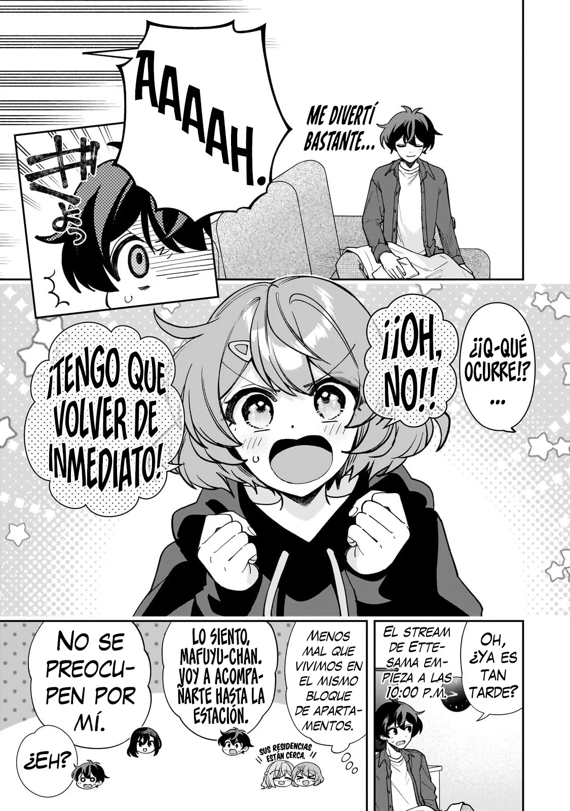 Netto no “Oshi” to Riaru no “Oshi” ga Tonari ni Hikkoshite Kita Capítulo 9.1 - Page 11