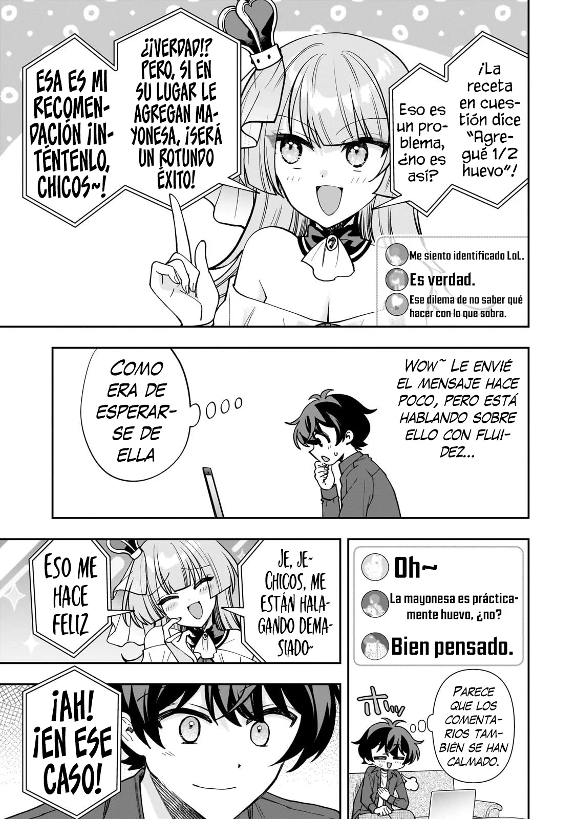 Netto no “Oshi” to Riaru no “Oshi” ga Tonari ni Hikkoshite Kita Capítulo 9.2 - Page 10