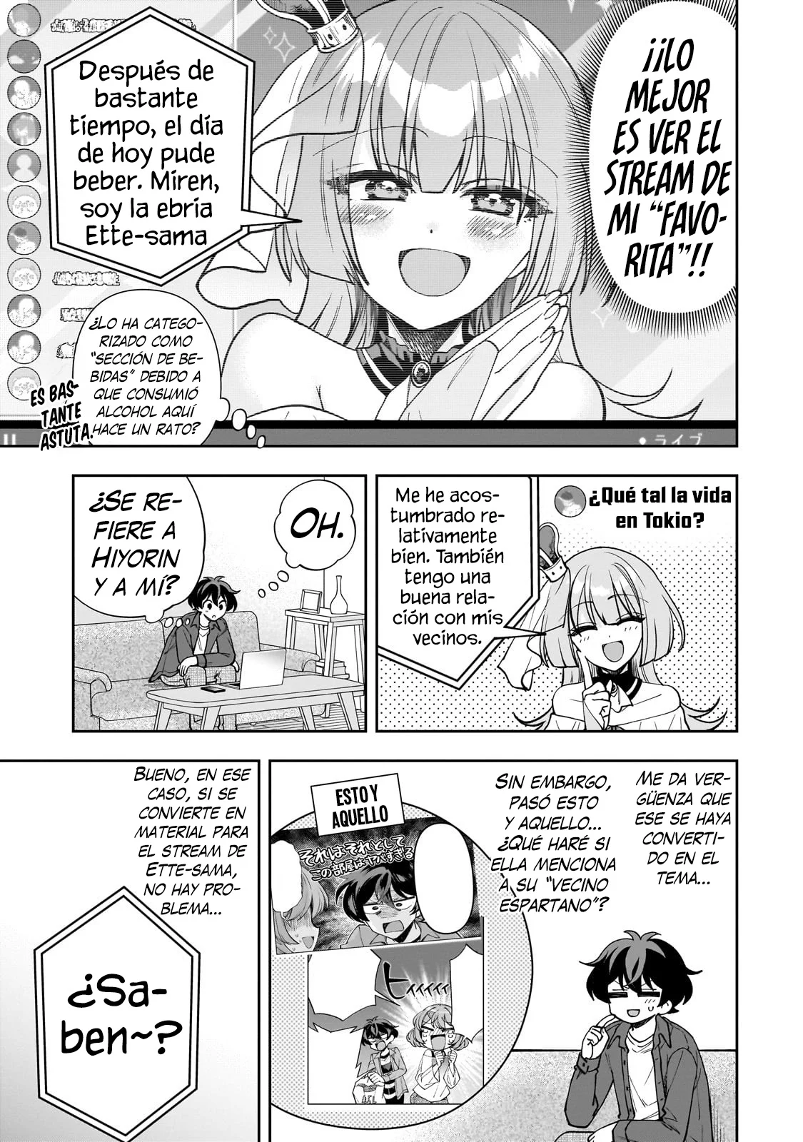 Netto no “Oshi” to Riaru no “Oshi” ga Tonari ni Hikkoshite Kita Capítulo 9.2 - Page 4