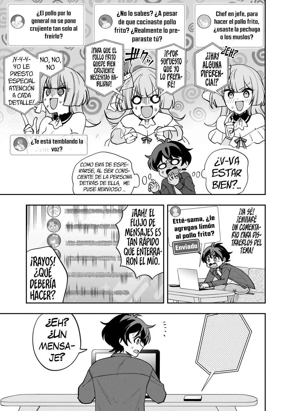 Netto no “Oshi” to Riaru no “Oshi” ga Tonari ni Hikkoshite Kita Capítulo 9.2 - Page 8