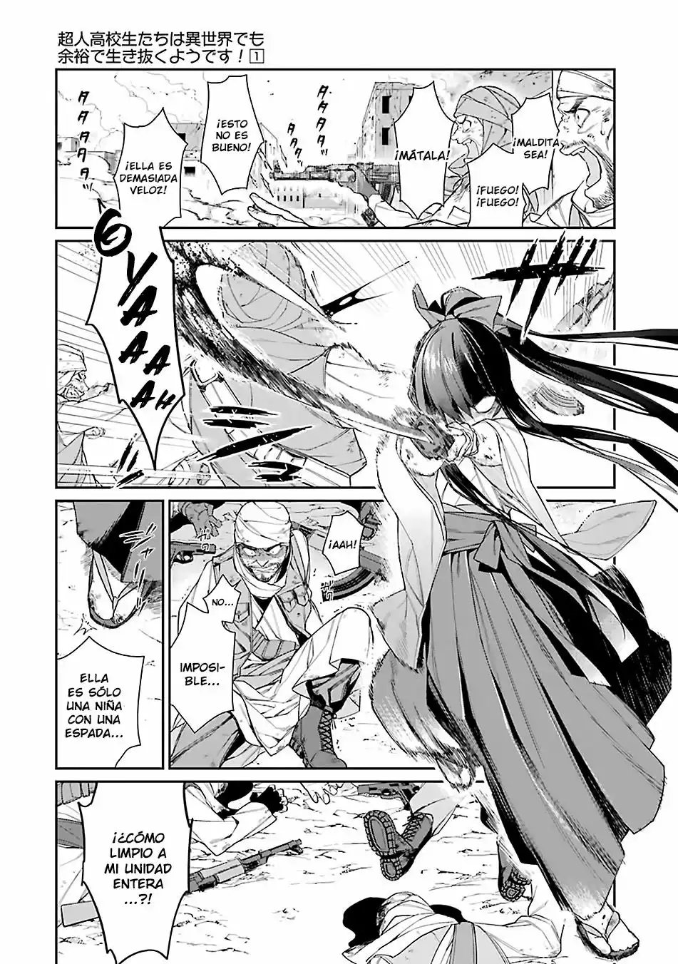 Choujin Koukousei-tachi wa Isekai demo Yoyuu de Ikinuku you desu Capítulo 1 - Page 4