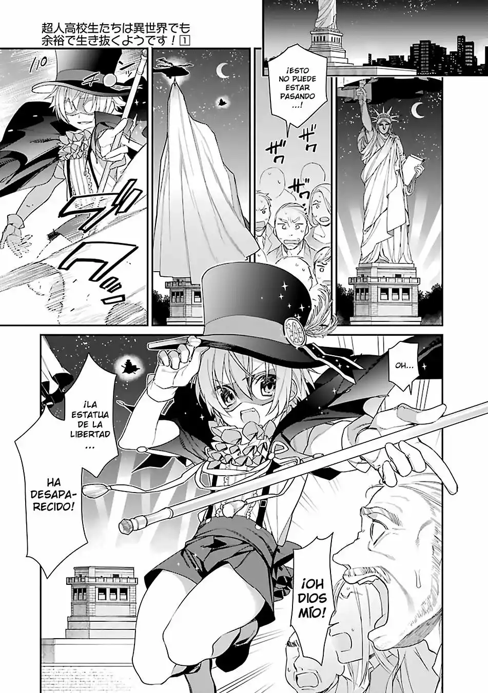 Choujin Koukousei-tachi wa Isekai demo Yoyuu de Ikinuku you desu Capítulo 1 - Page 8