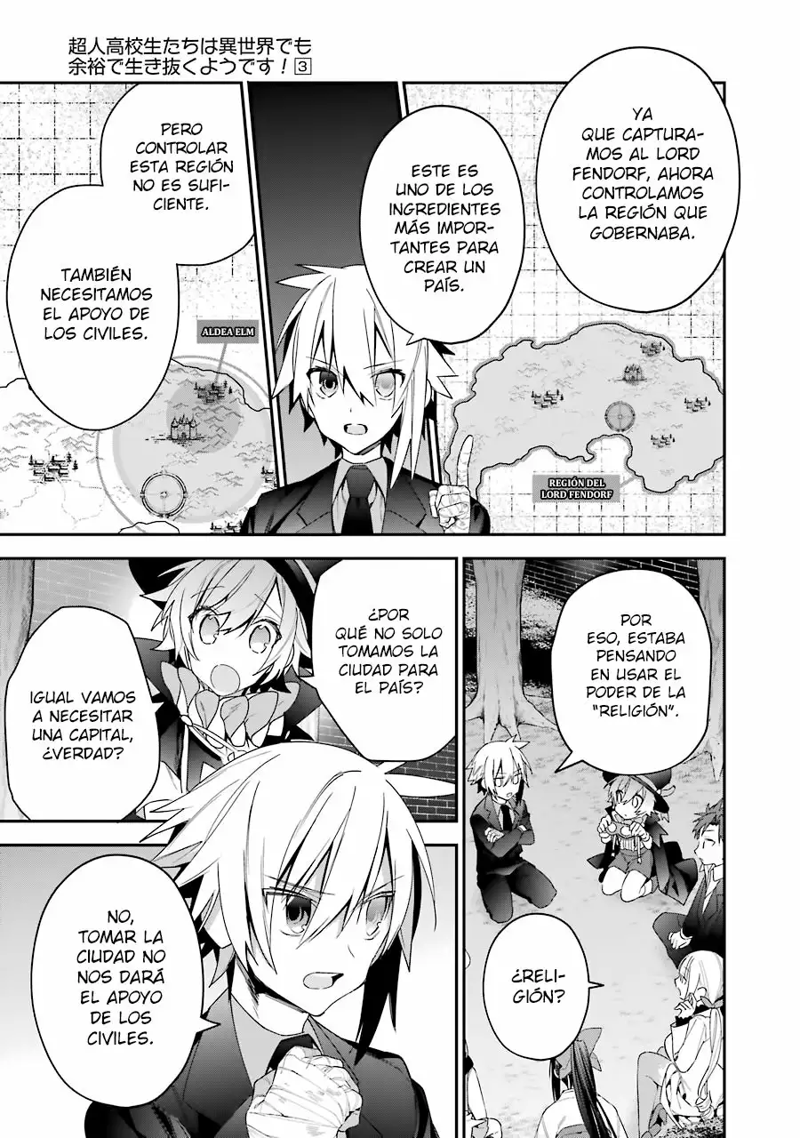 Choujin Koukousei-tachi wa Isekai demo Yoyuu de Ikinuku you desu Capítulo 18 - Page 20