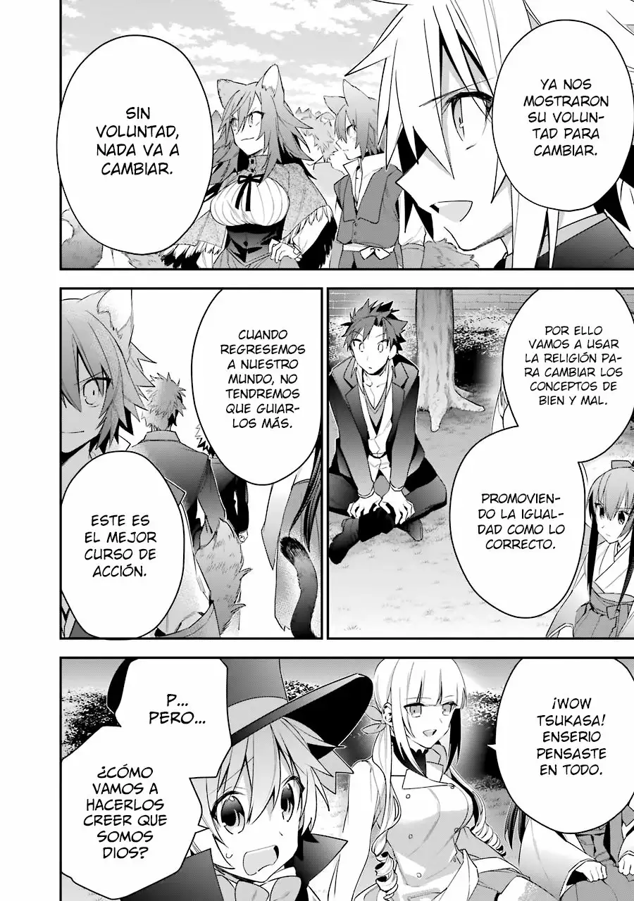 Choujin Koukousei-tachi wa Isekai demo Yoyuu de Ikinuku you desu Capítulo 18 - Page 21