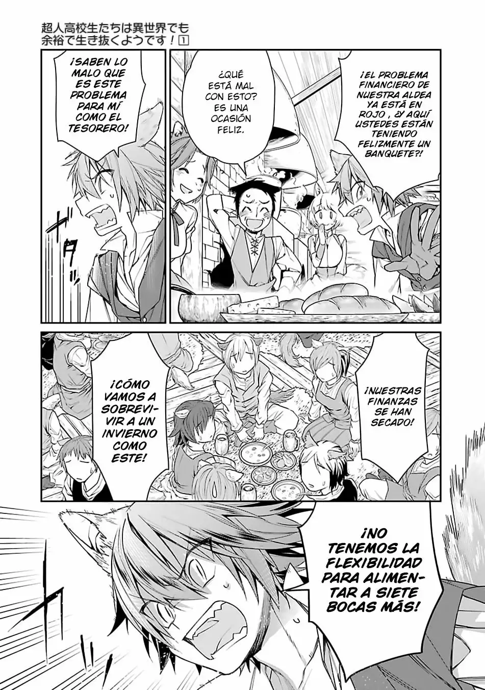 Choujin Koukousei-tachi wa Isekai demo Yoyuu de Ikinuku you desu Capítulo 3 - Page 10