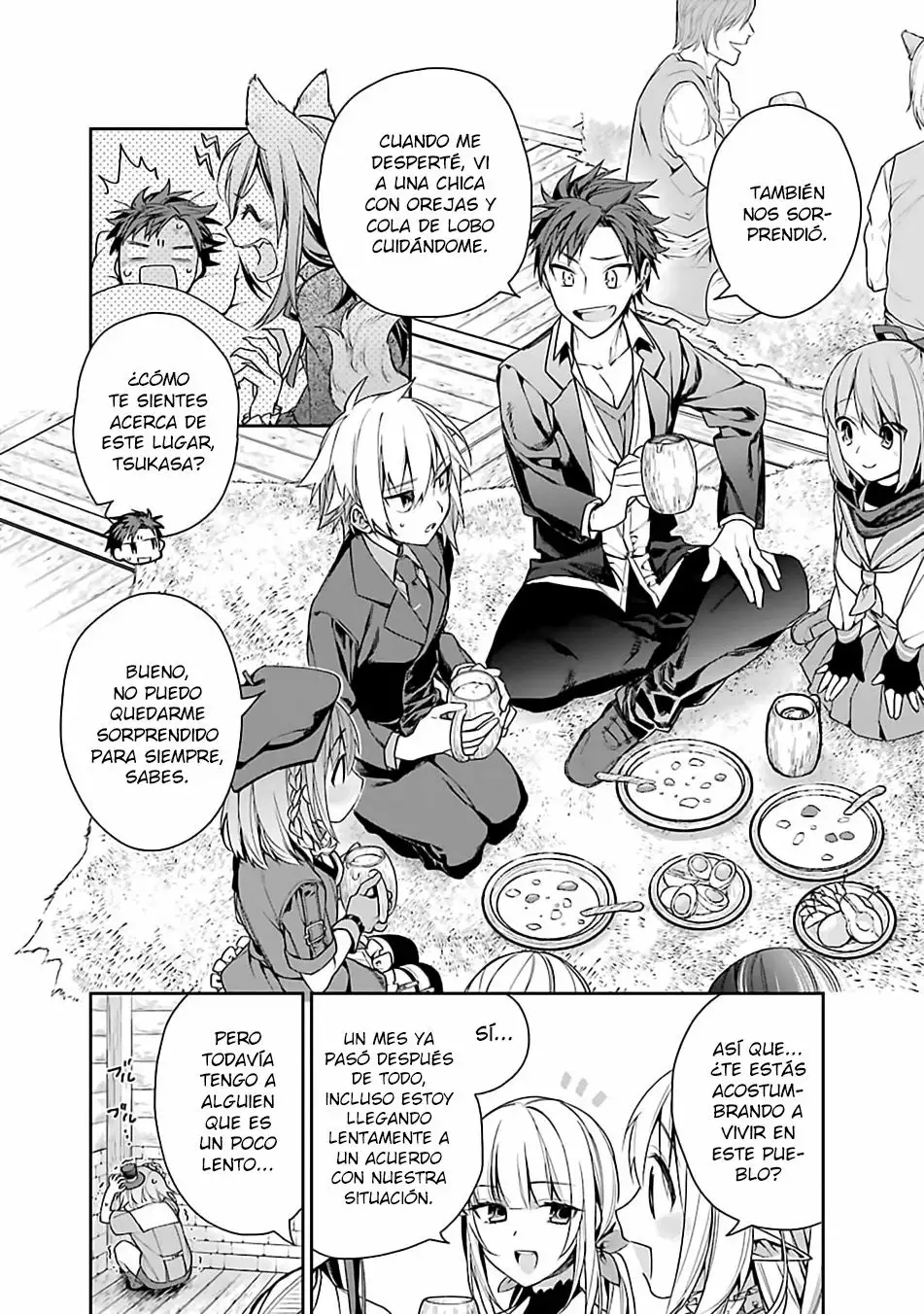 Choujin Koukousei-tachi wa Isekai demo Yoyuu de Ikinuku you desu Capítulo 3 - Page 4