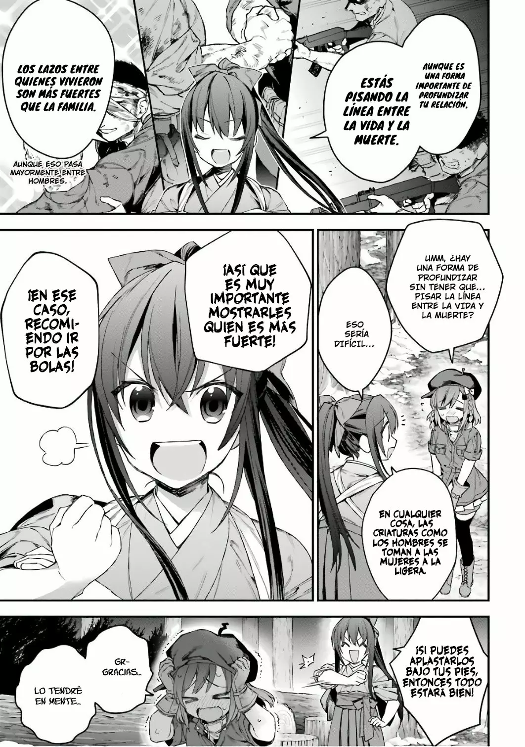 Choujin Koukousei-tachi wa Isekai demo Yoyuu de Ikinuku you desu Capítulo 34 - Page 6
