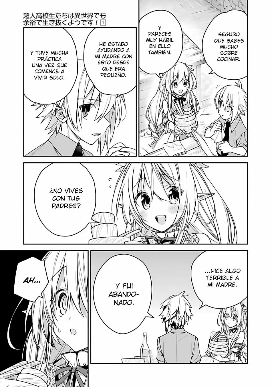 Choujin Koukousei-tachi wa Isekai demo Yoyuu de Ikinuku you desu Capítulo 4 - Page 8