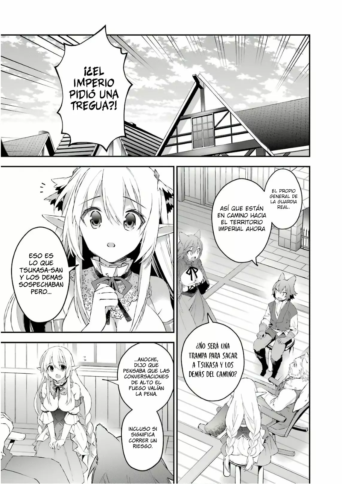 Choujin Koukousei-tachi wa Isekai demo Yoyuu de Ikinuku you desu Capítulo 46 - Page 6