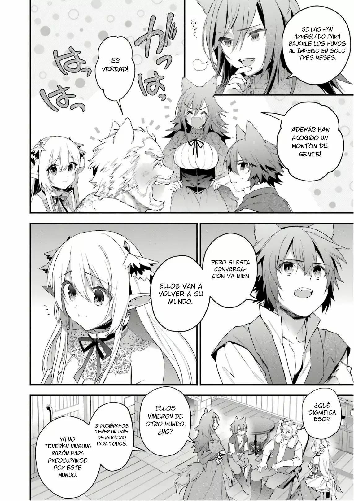 Choujin Koukousei-tachi wa Isekai demo Yoyuu de Ikinuku you desu Capítulo 46 - Page 7