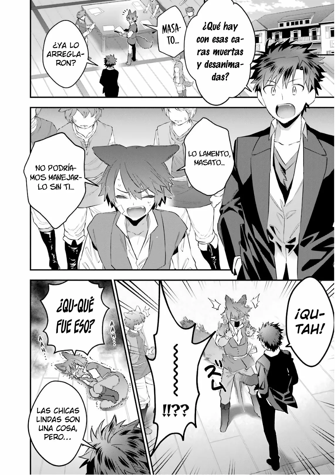 Choujin Koukousei-tachi wa Isekai demo Yoyuu de Ikinuku you desu Capítulo 57 - Page 19
