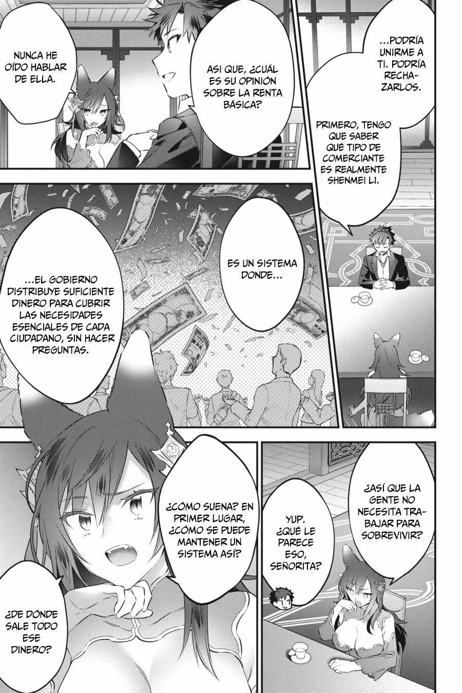 Choujin Koukousei-tachi wa Isekai demo Yoyuu de Ikinuku you desu Capítulo 61 - Page 14