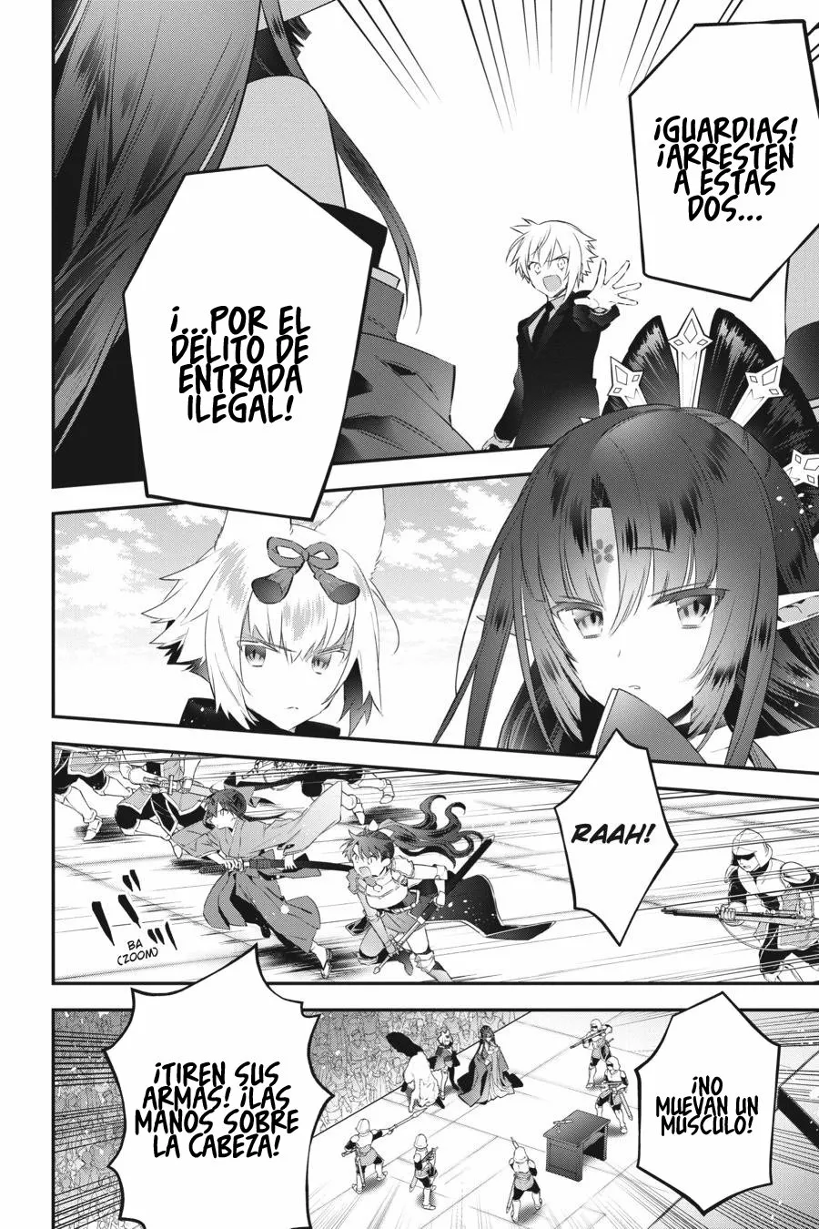 Choujin Koukousei-tachi wa Isekai demo Yoyuu de Ikinuku you desu Capítulo 62 - Page 9