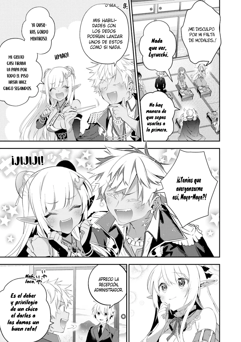 Choujin Koukousei-tachi wa Isekai demo Yoyuu de Ikinuku you desu Capítulo 69 - Page 7