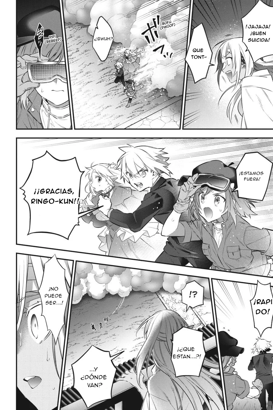 Choujin Koukousei-tachi wa Isekai demo Yoyuu de Ikinuku you desu Capítulo 86 - Page 19