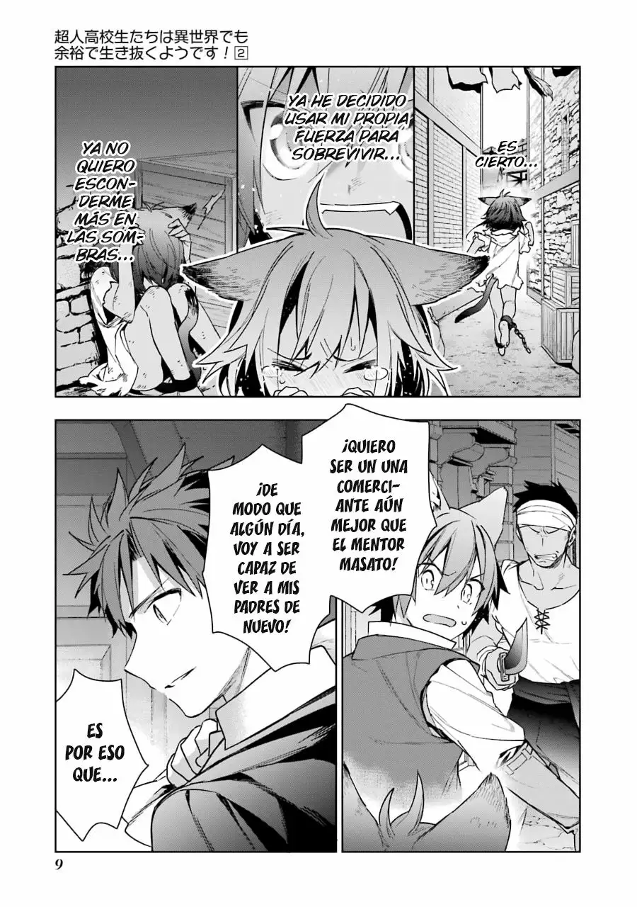 Choujin Koukousei-tachi wa Isekai demo Yoyuu de Ikinuku you desu Capítulo 9 - Page 12