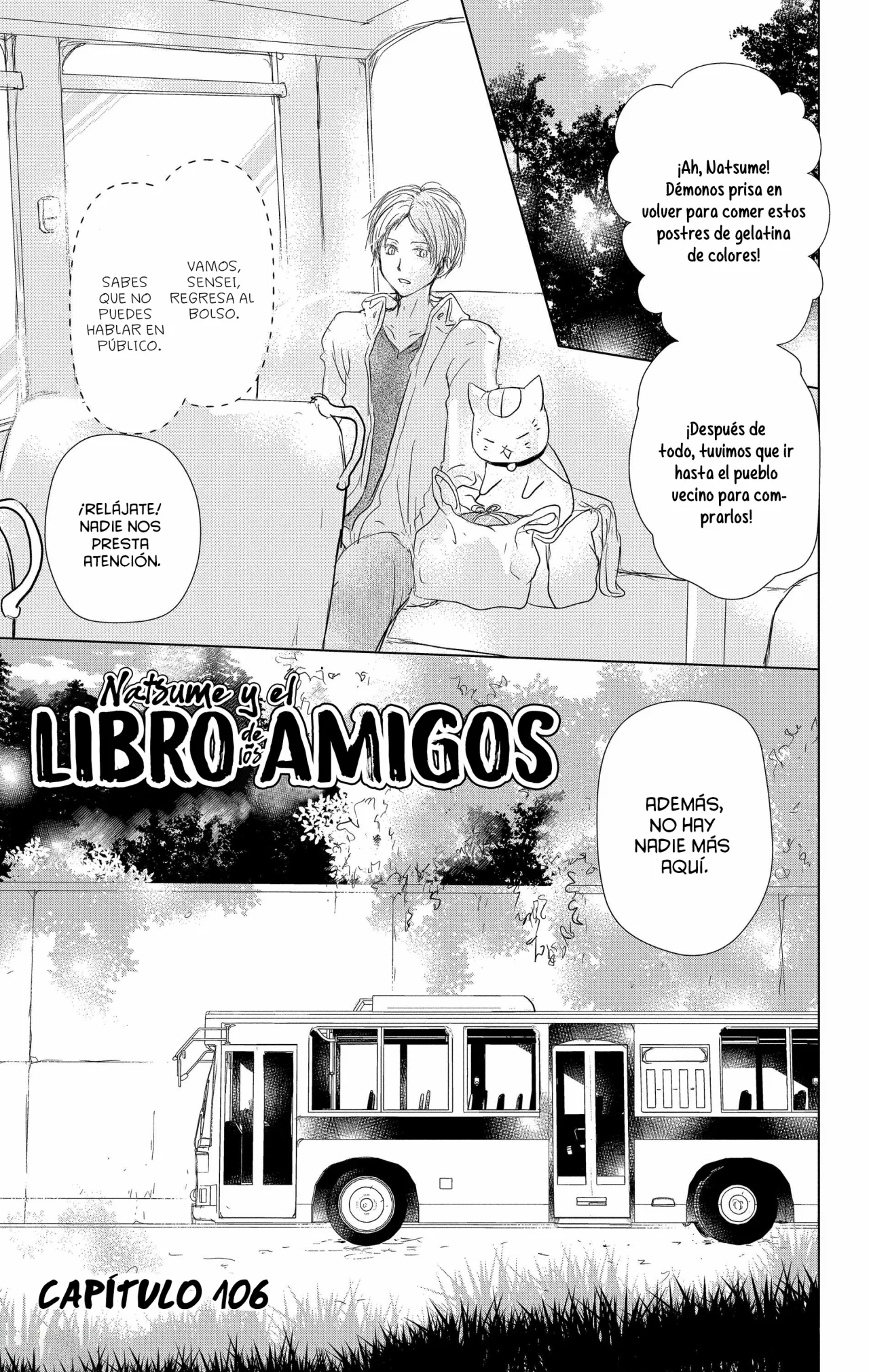 Natsume Yuujinchou Capítulo 106 - Page 4