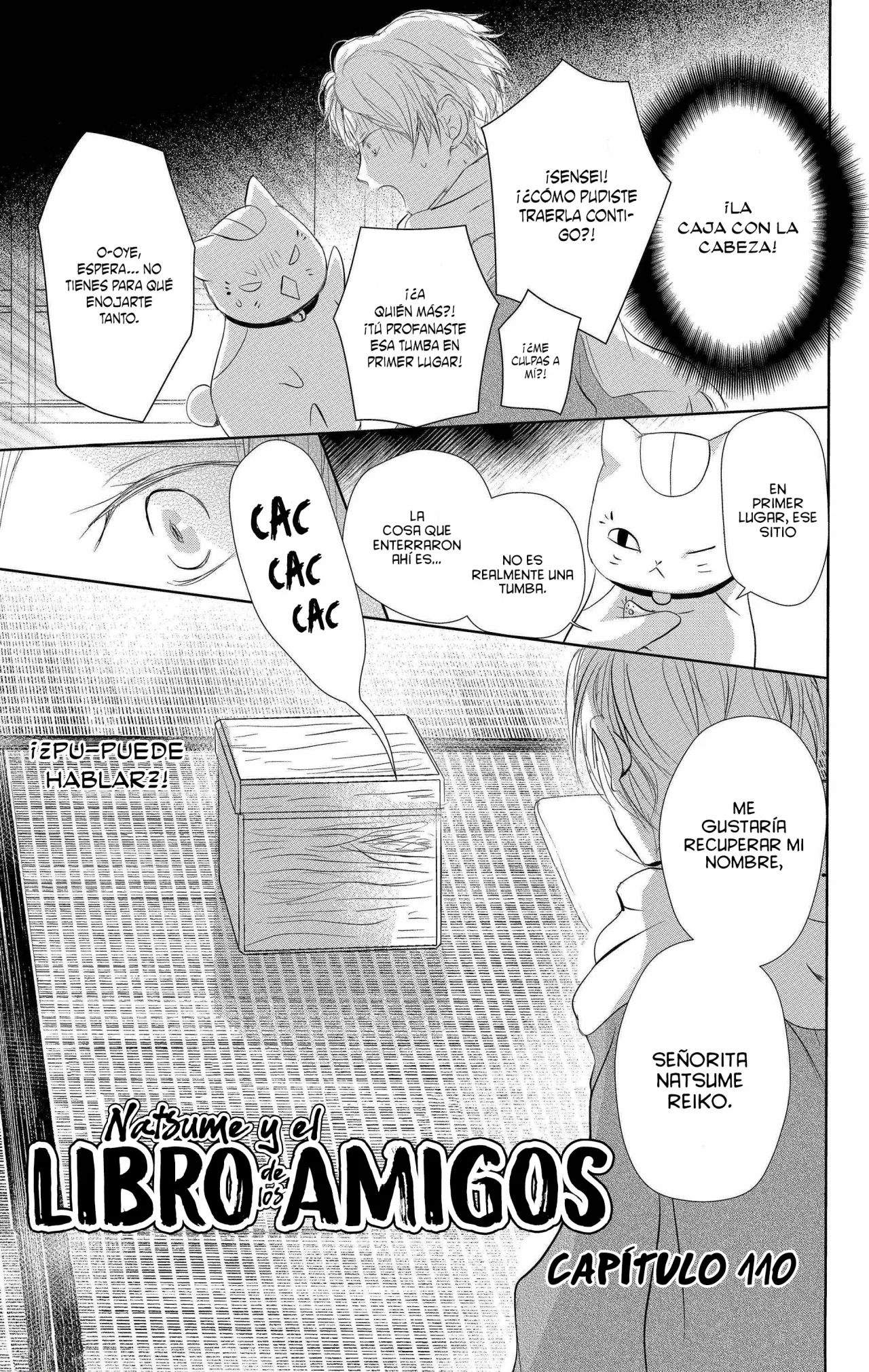 Natsume Yuujinchou Capítulo 110 - Page 4