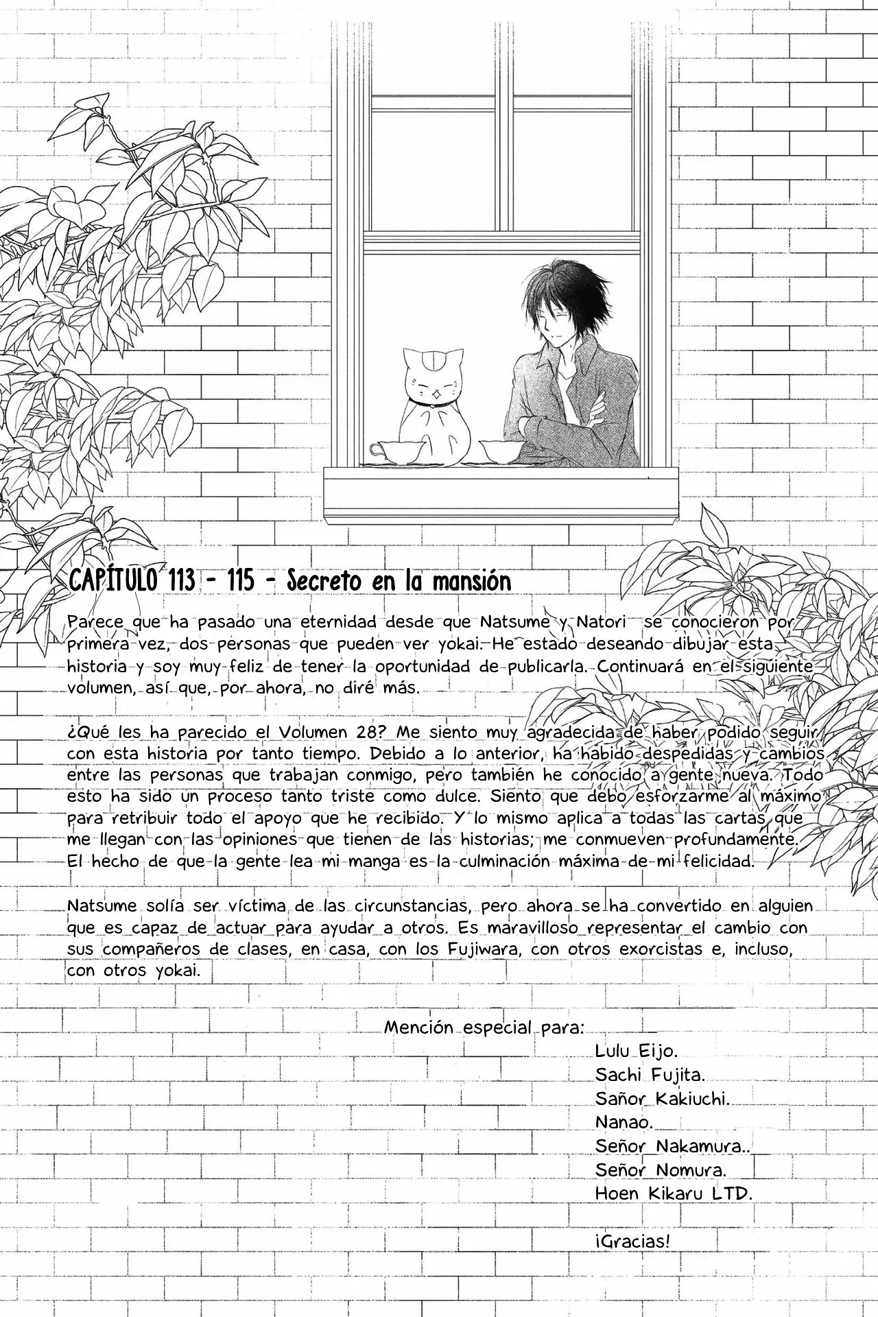 Natsume Yuujinchou Capítulo 115 - Page 47