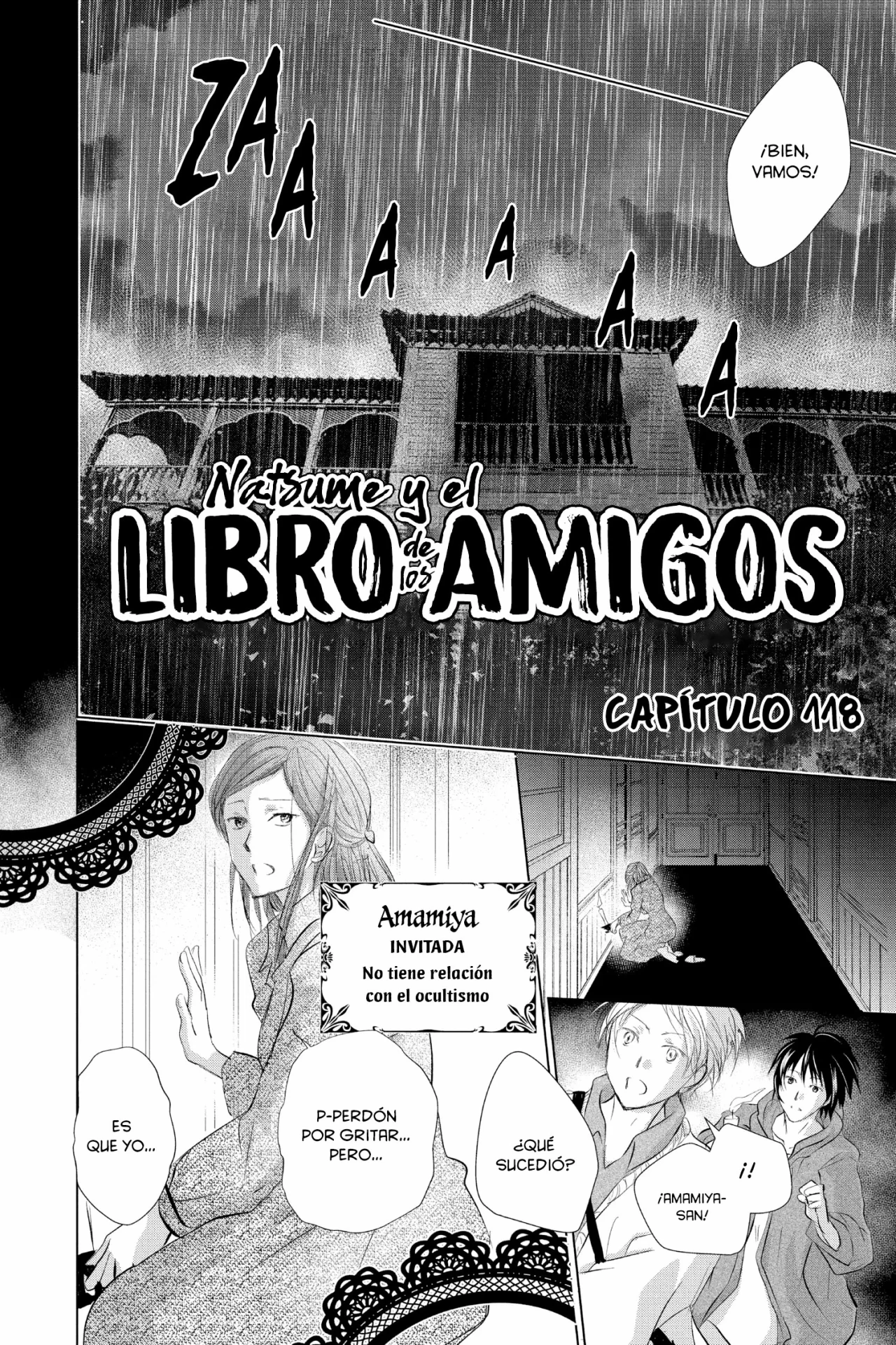 Natsume Yuujinchou Capítulo 118 - Page 5