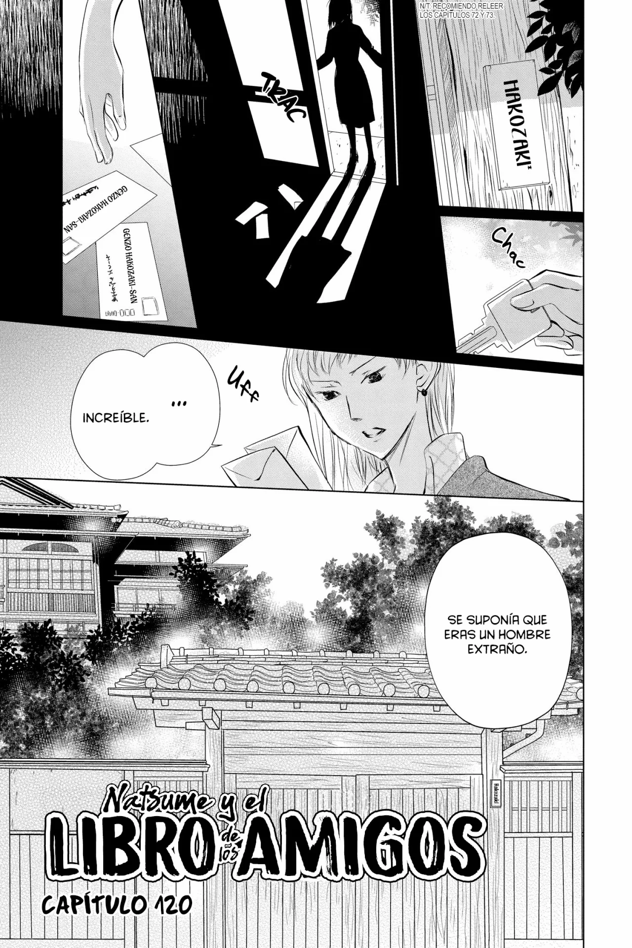 Natsume Yuujinchou Capítulo 120 - Page 8