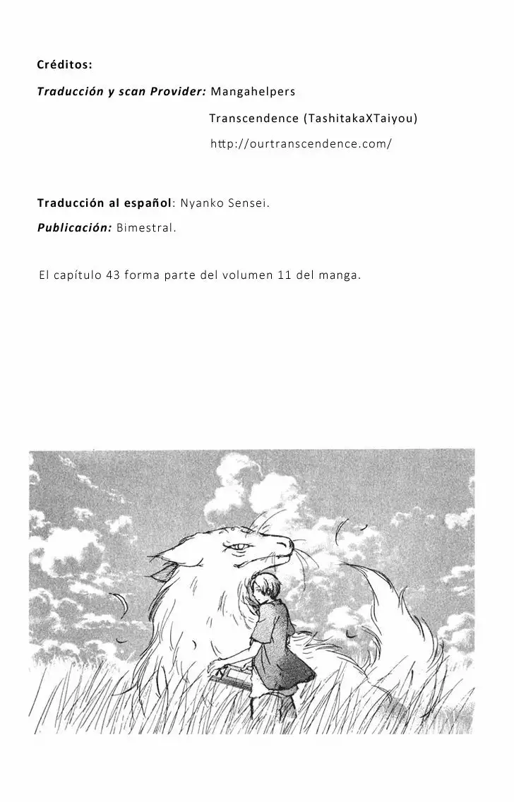 Natsume Yuujinchou Capítulo 43 - Page 2
