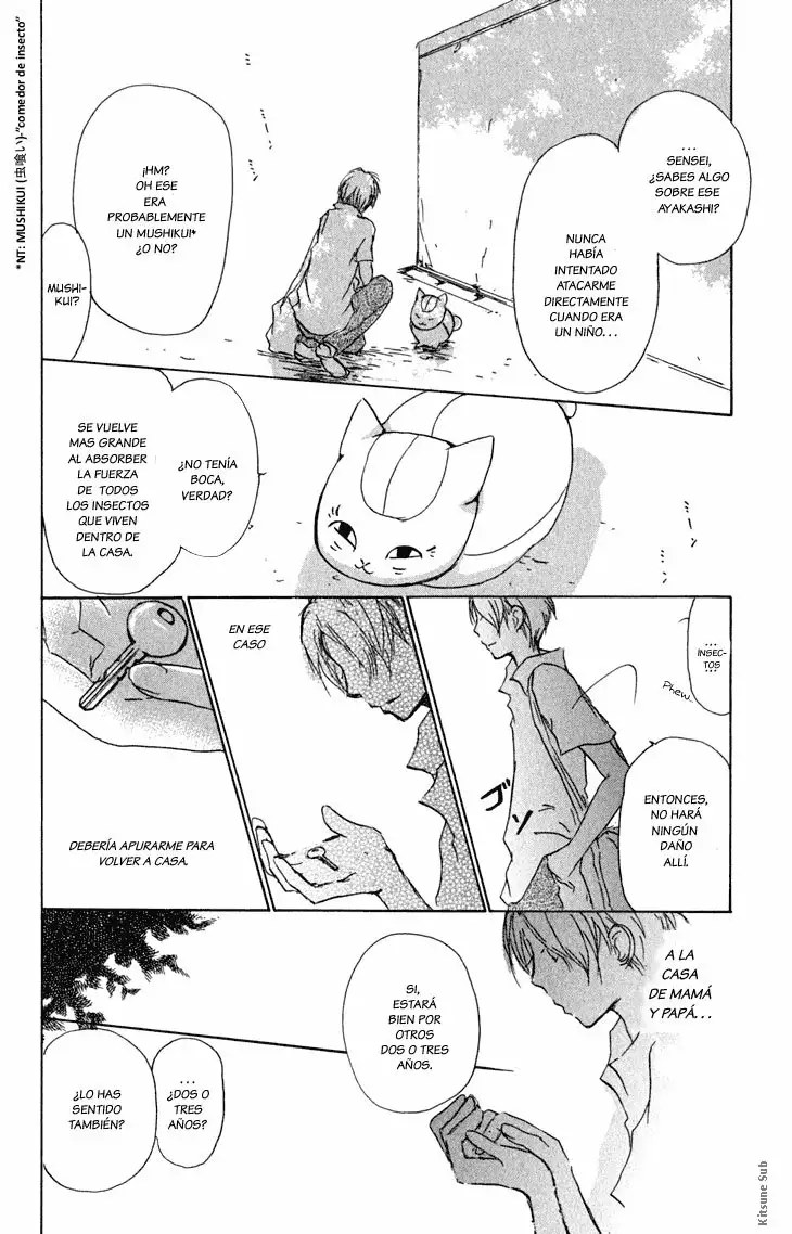Natsume Yuujinchou Capítulo 45 - Page 23