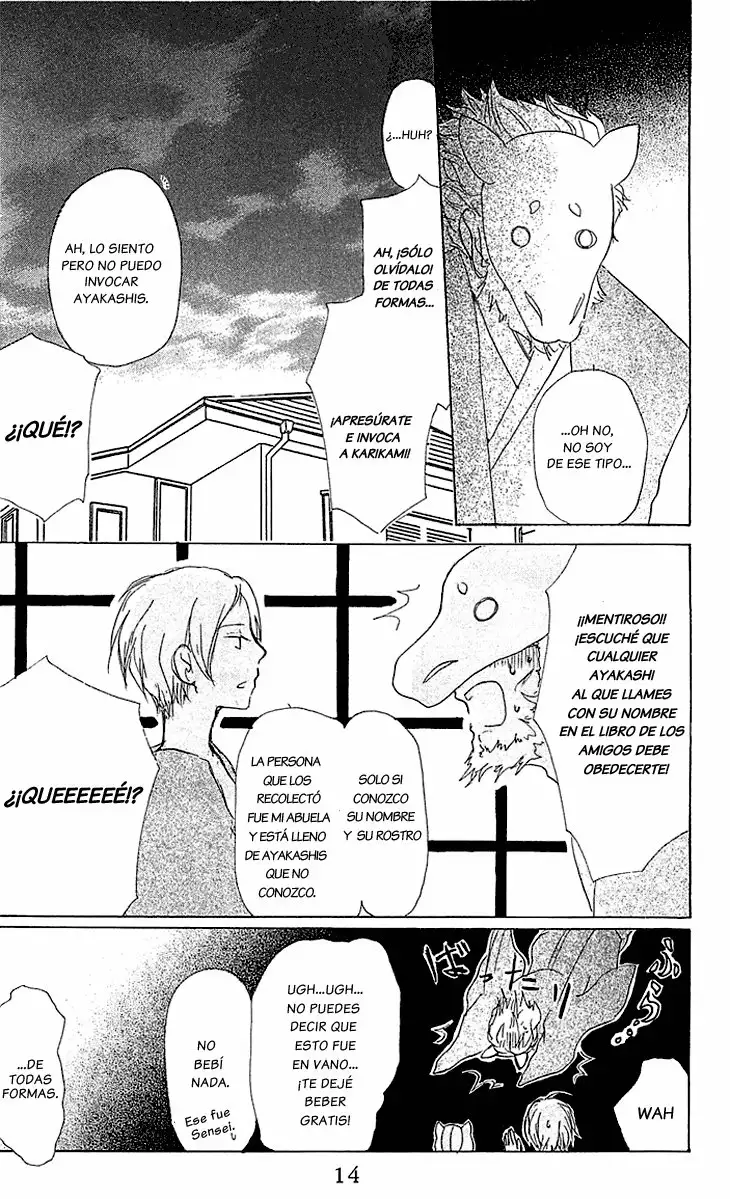 Natsume Yuujinchou Capítulo 47 - Page 14
