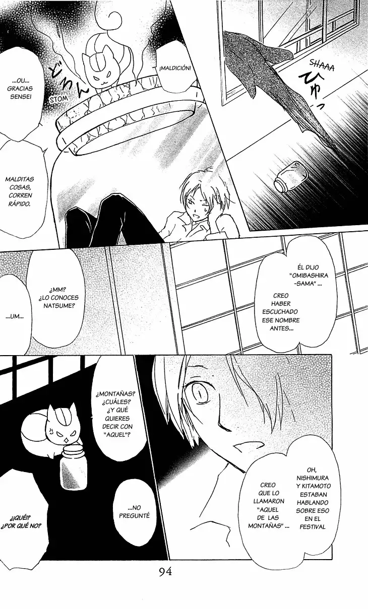 Natsume Yuujinchou Capítulo 49 - Page 19