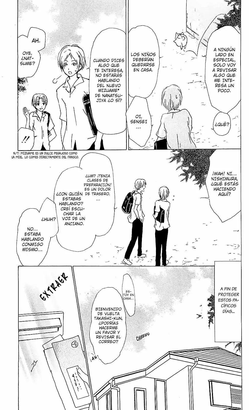 Natsume Yuujinchou Capítulo 52 - Page 7