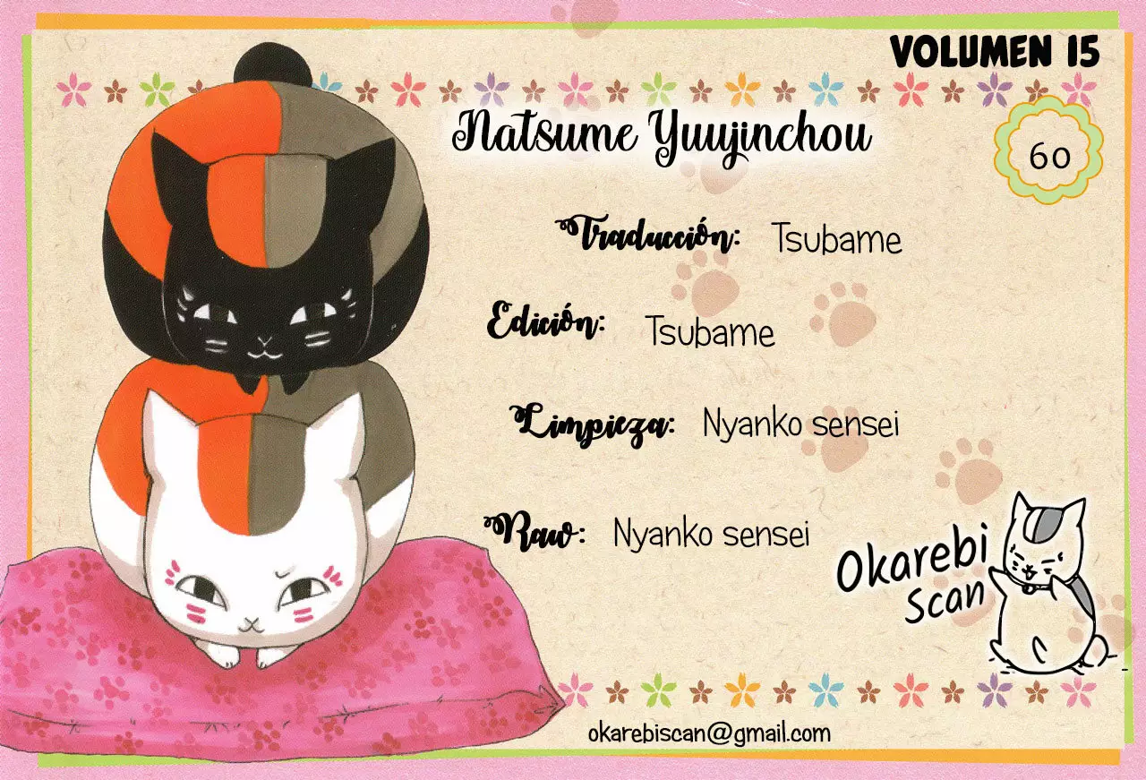 Natsume Yuujinchou Capítulo 60 - Page 3
