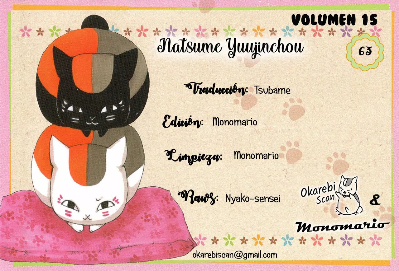 Natsume Yuujinchou Capítulo 63 - Page 2