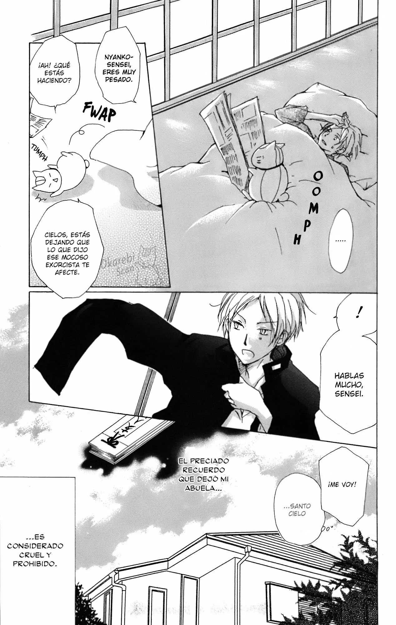 Natsume Yuujinchou Capítulo 64 - Page 9