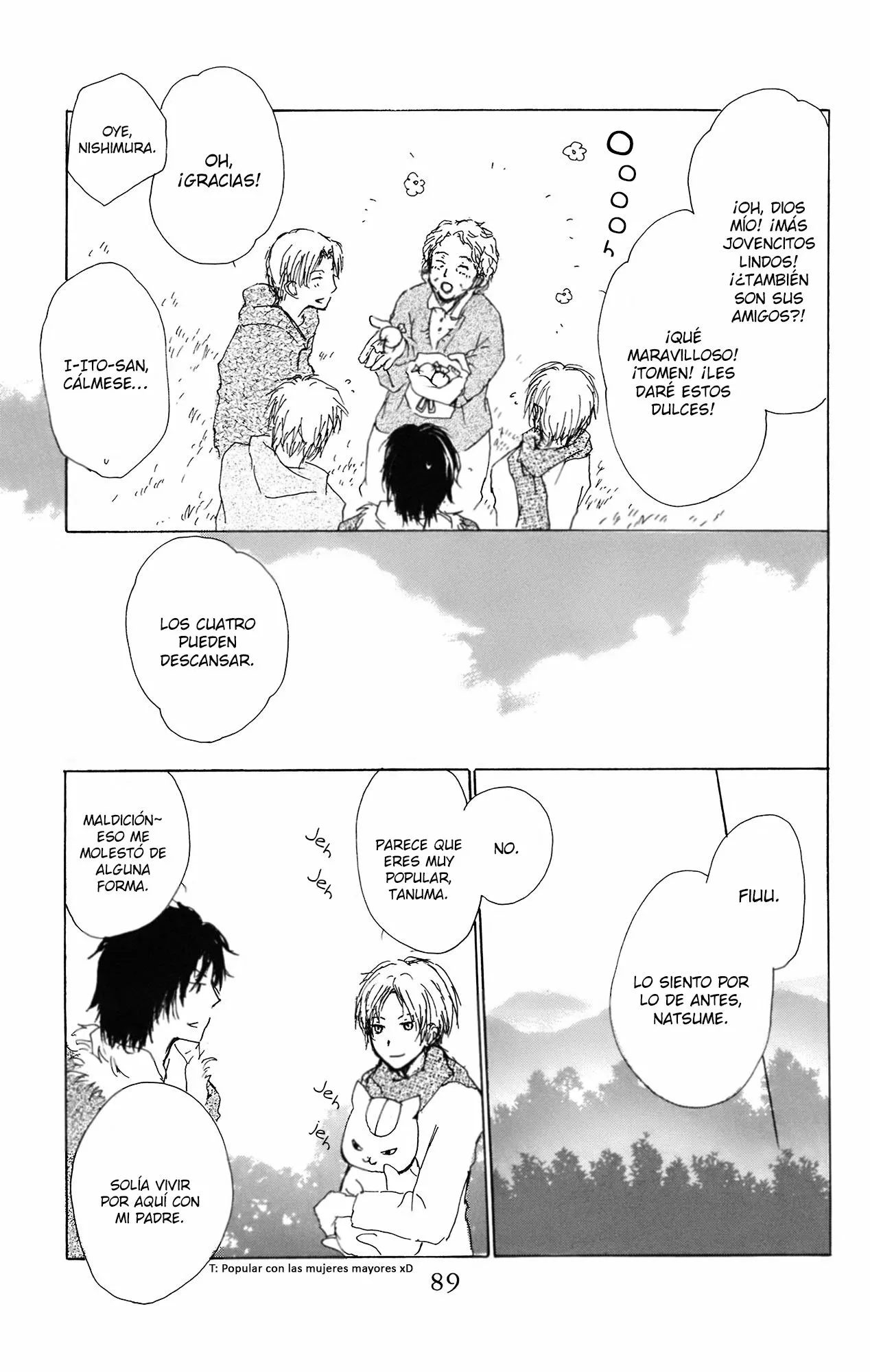 Natsume Yuujinchou Capítulo 66 - Page 17