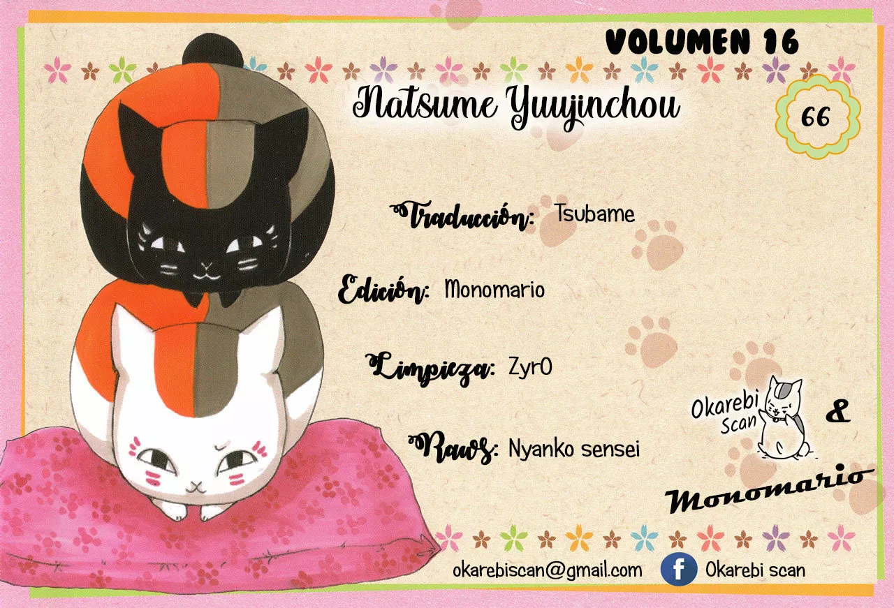 Natsume Yuujinchou Capítulo 66 - Page 2