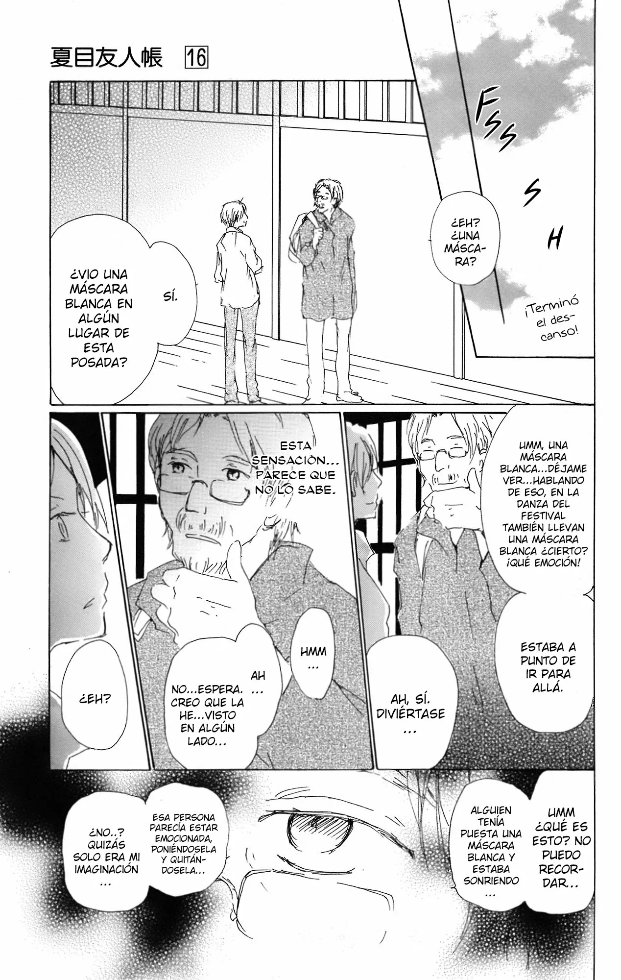Natsume Yuujinchou Capítulo 67 - Page 16