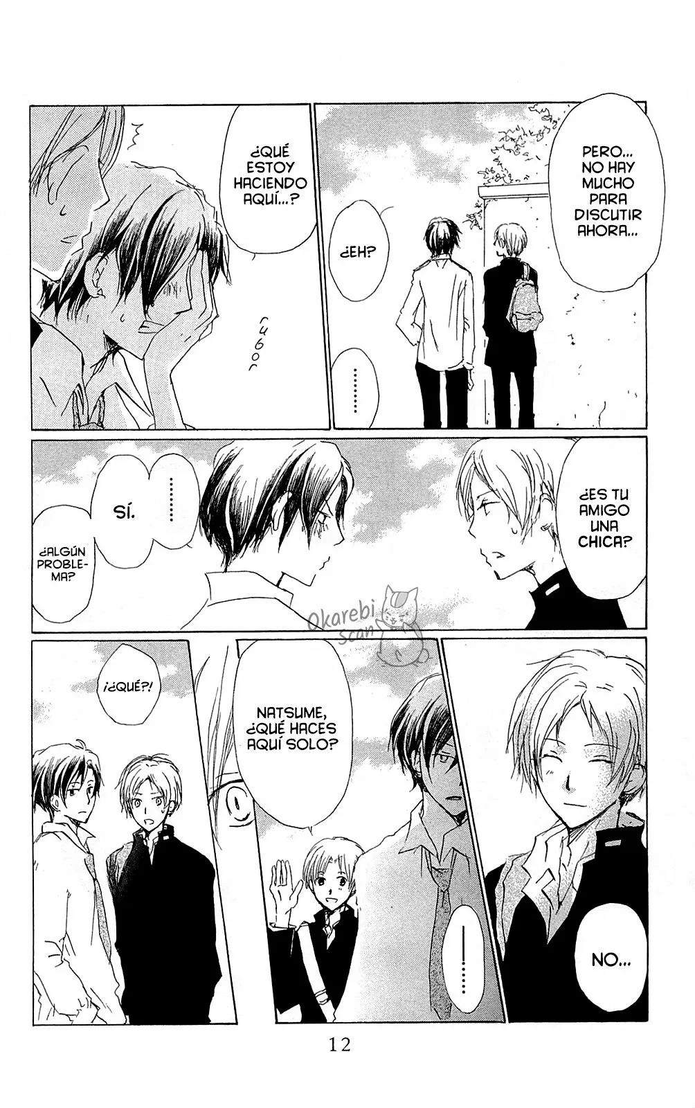 Natsume Yuujinchou Capítulo 68 - Page 12