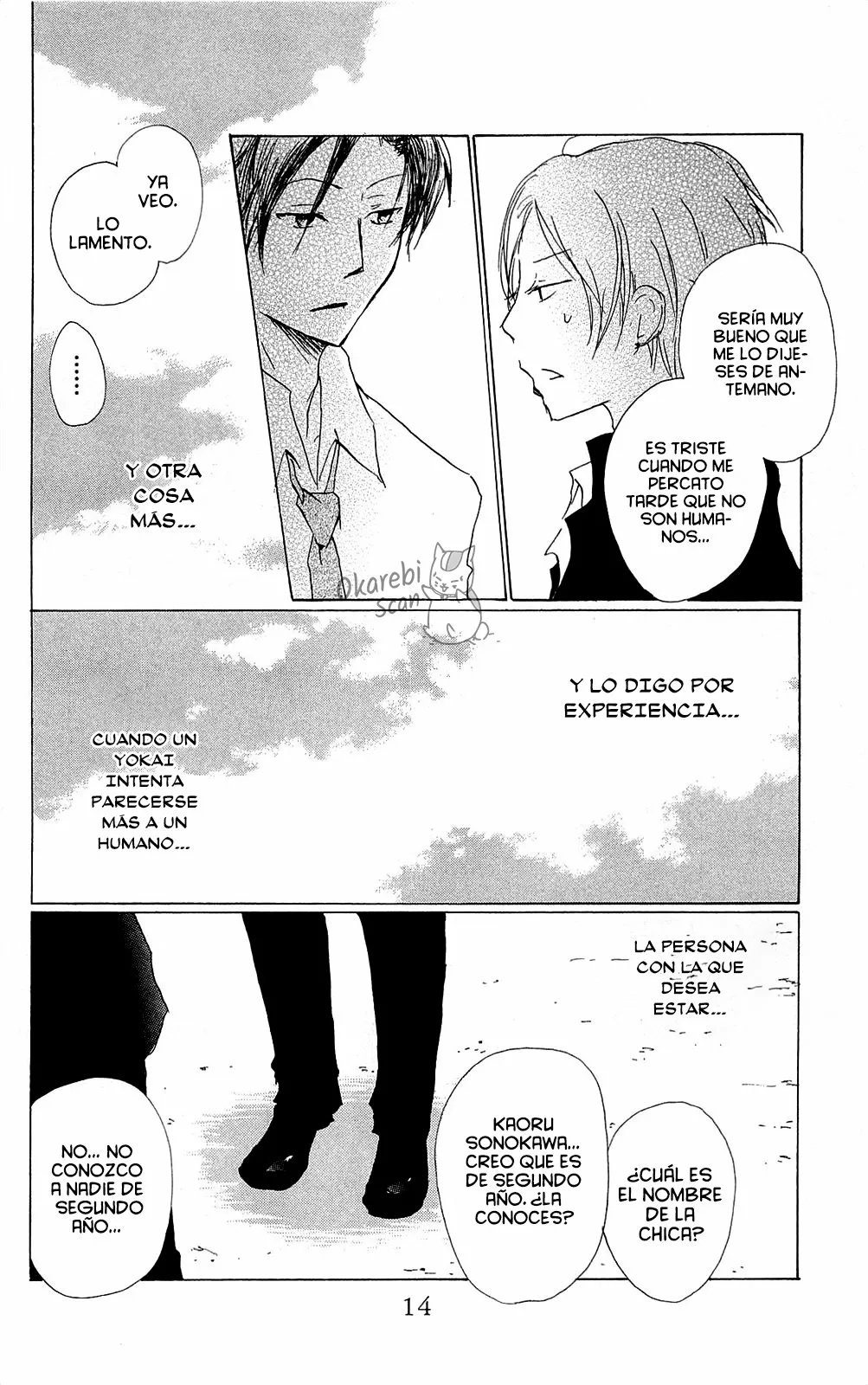 Natsume Yuujinchou Capítulo 68 - Page 14