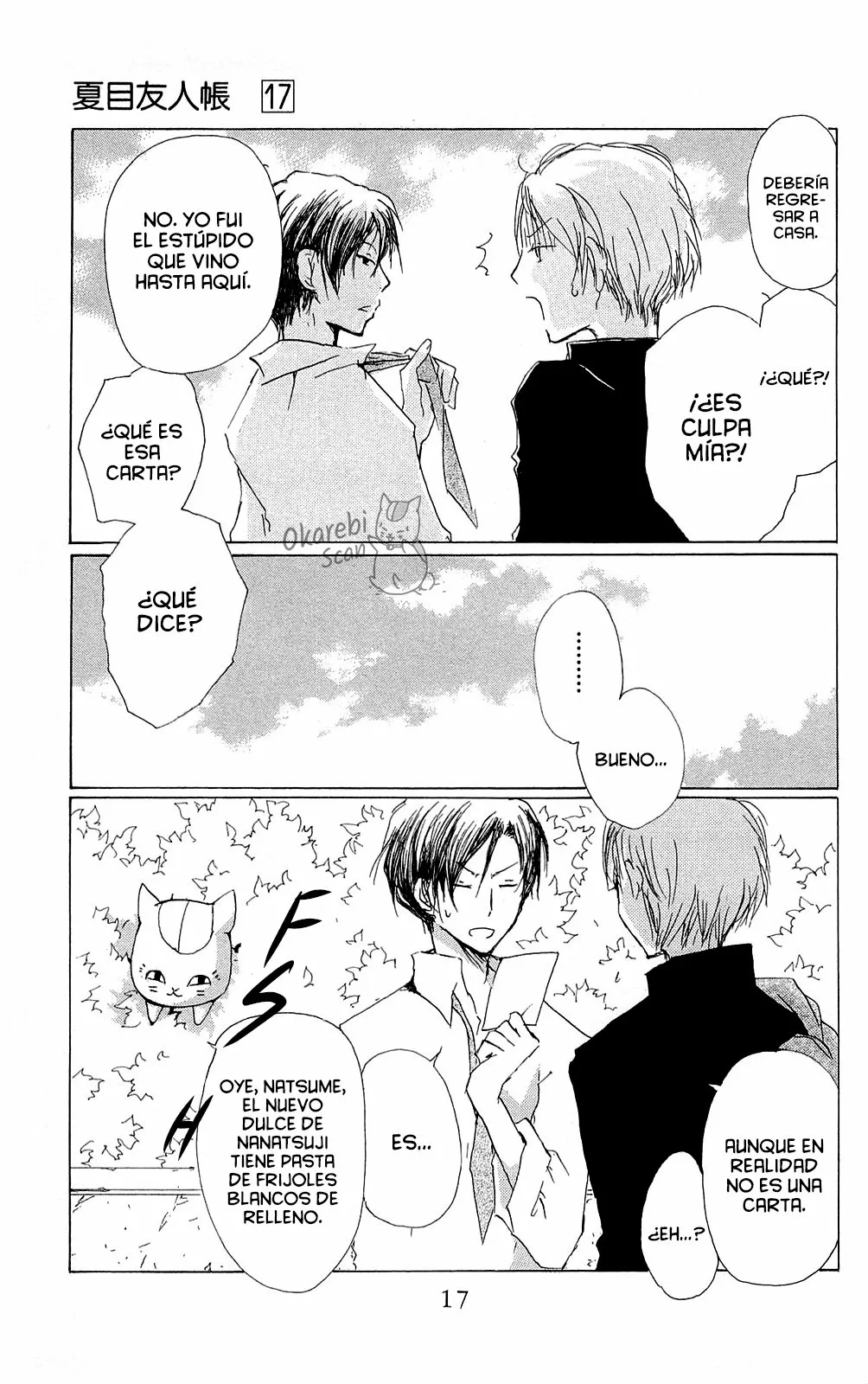Natsume Yuujinchou Capítulo 68 - Page 17
