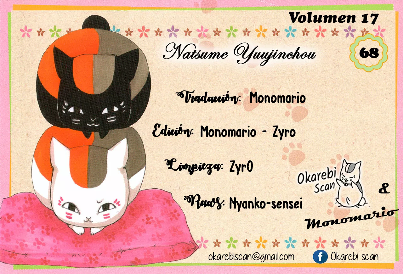 Natsume Yuujinchou Capítulo 68 - Page 3