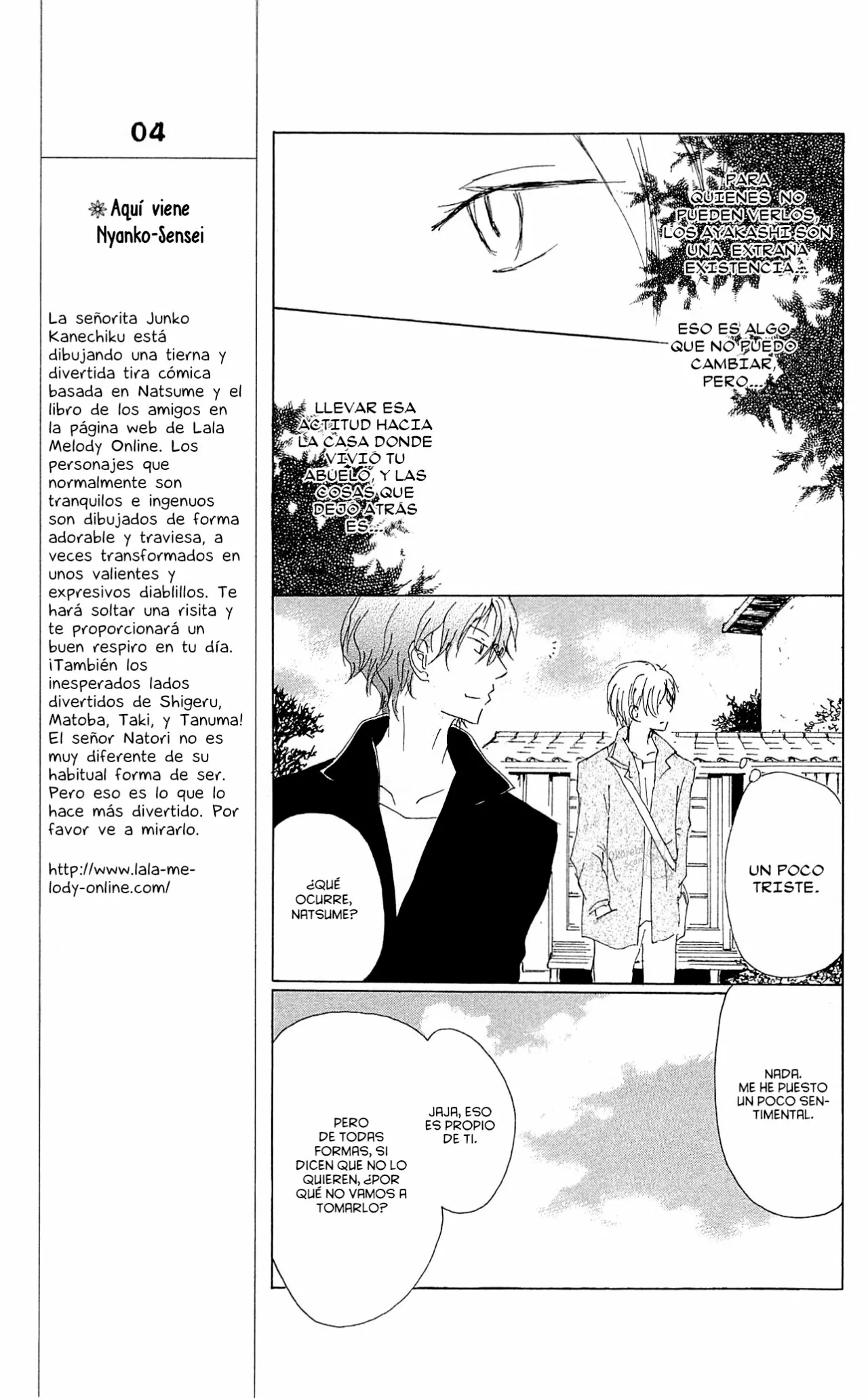 Natsume Yuujinchou Capítulo 72 - Page 21