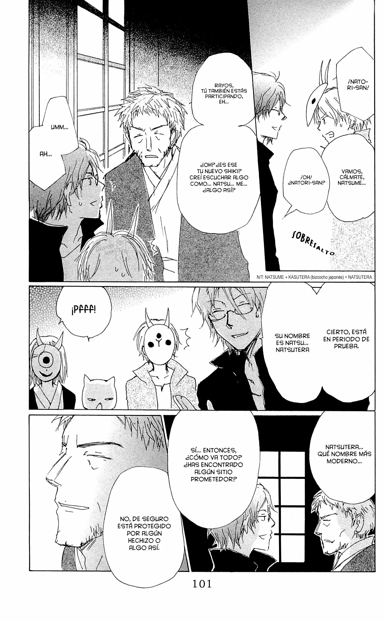 Natsume Yuujinchou Capítulo 73 - Page 8