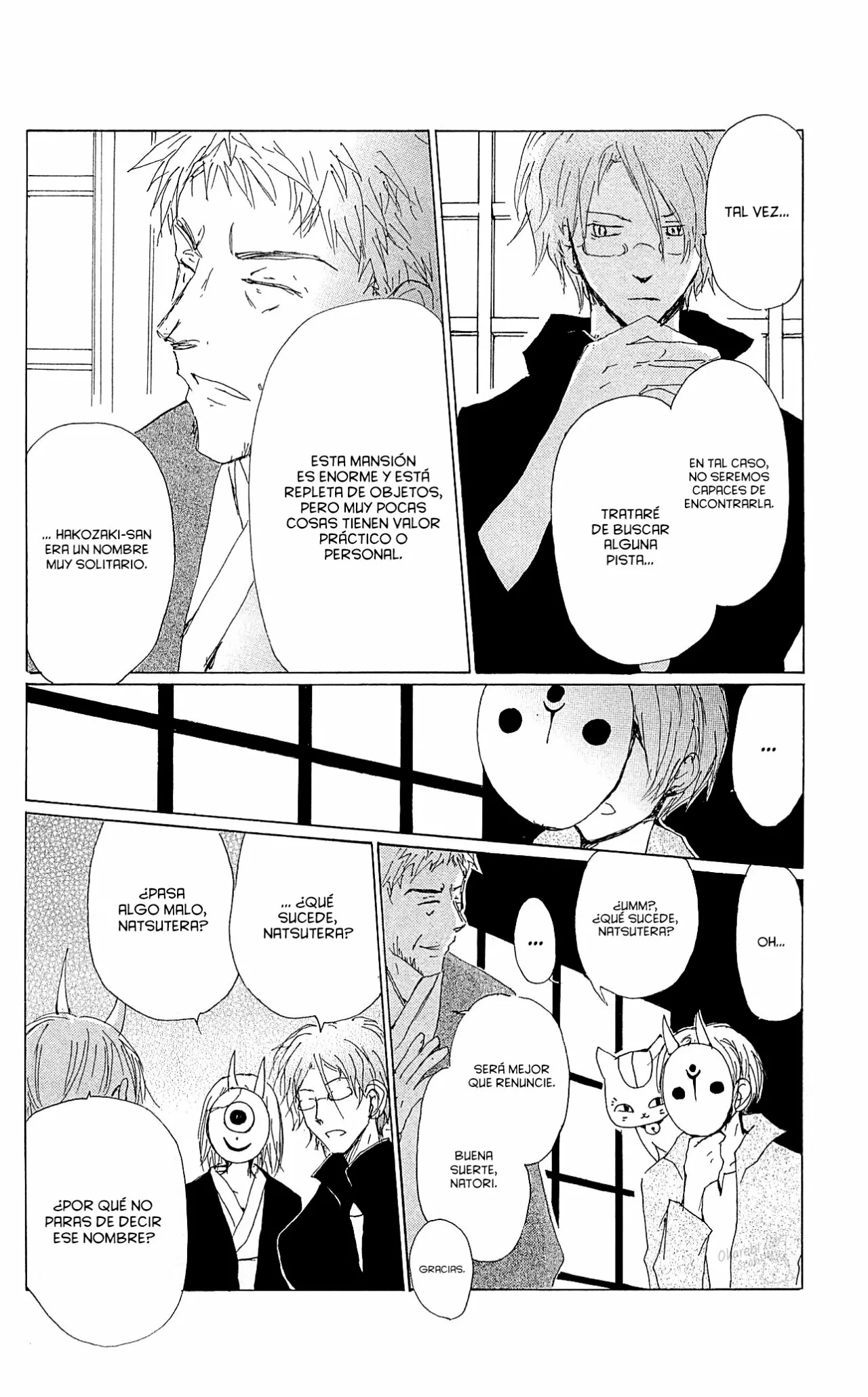 Natsume Yuujinchou Capítulo 73 - Page 9