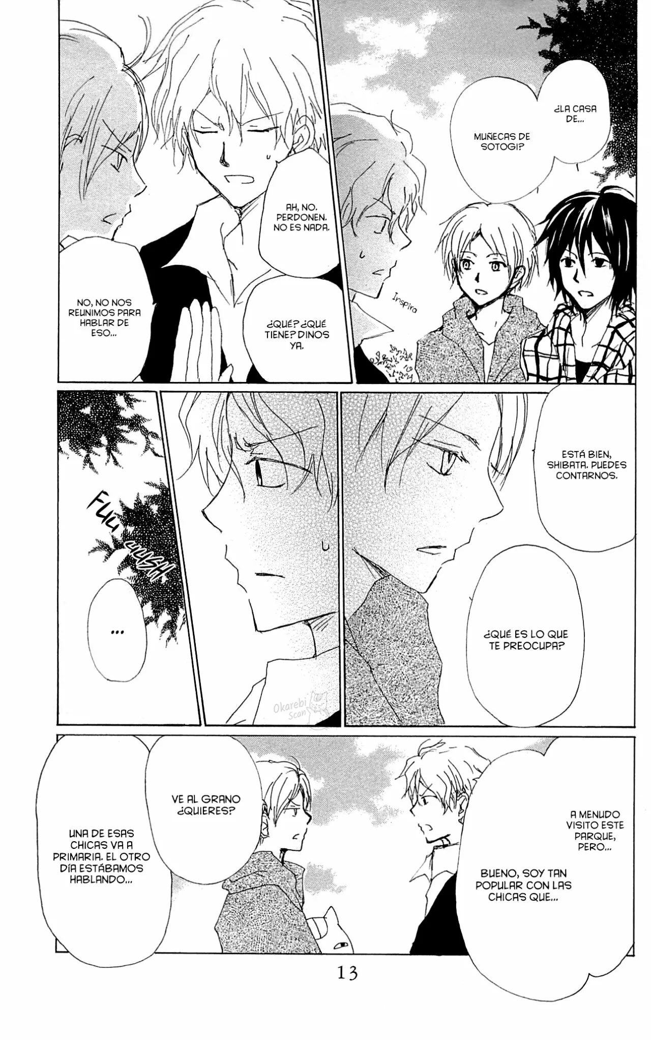 Natsume Yuujinchou Capítulo 74 - Page 14