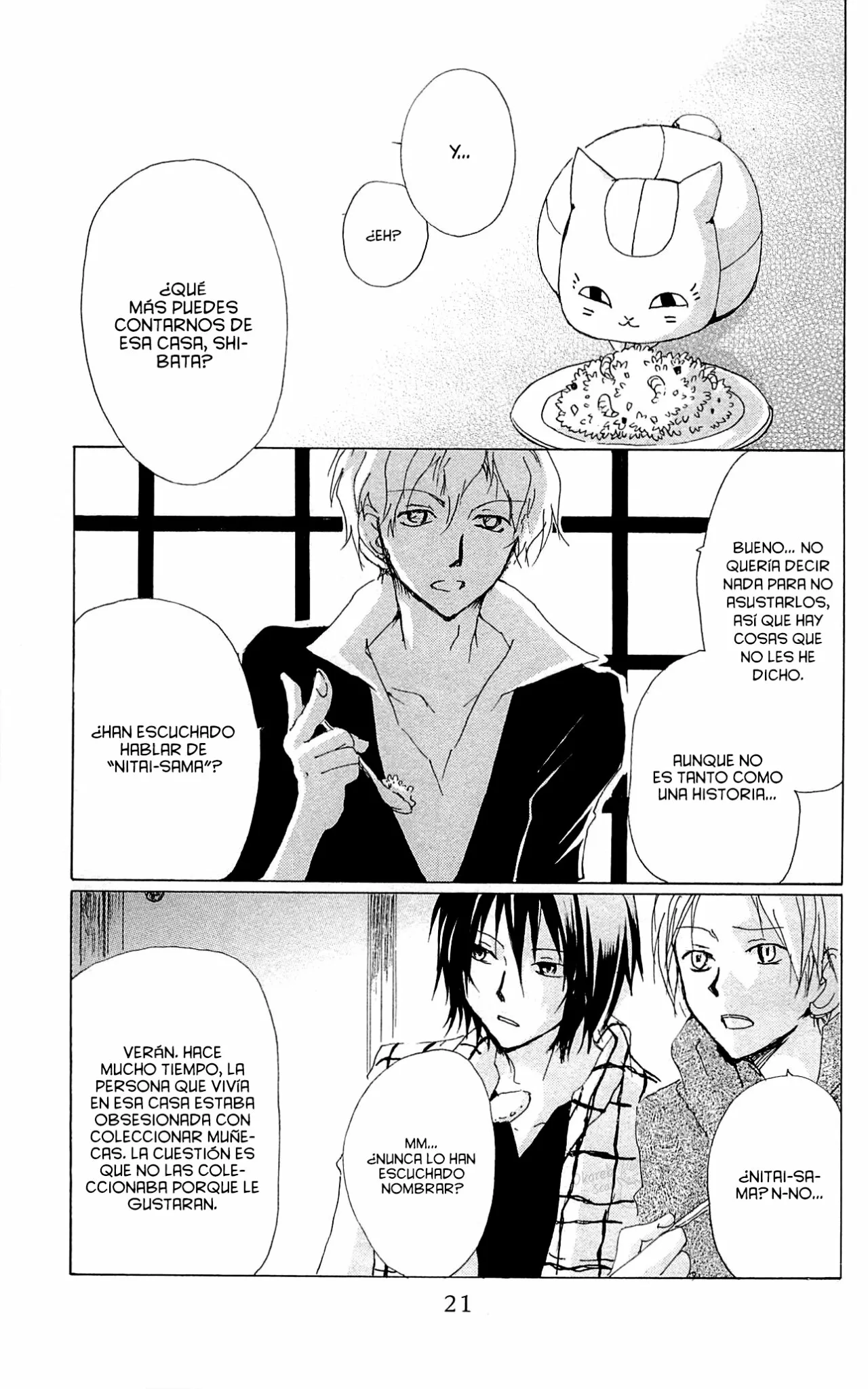 Natsume Yuujinchou Capítulo 74 - Page 22